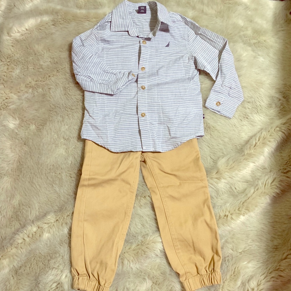 Boys Button Down & Pants